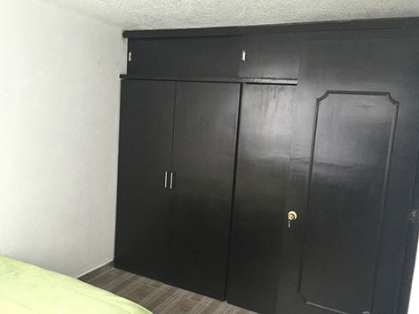 Closet barniz negro